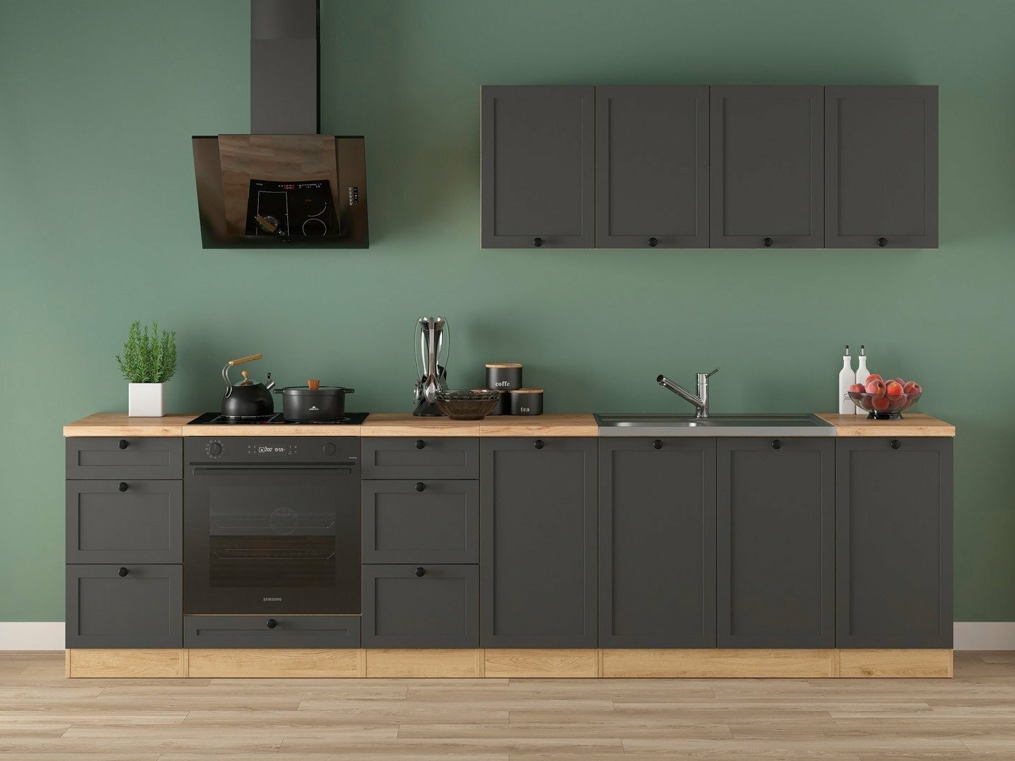 Collection de cuisine Classic Grey Oak