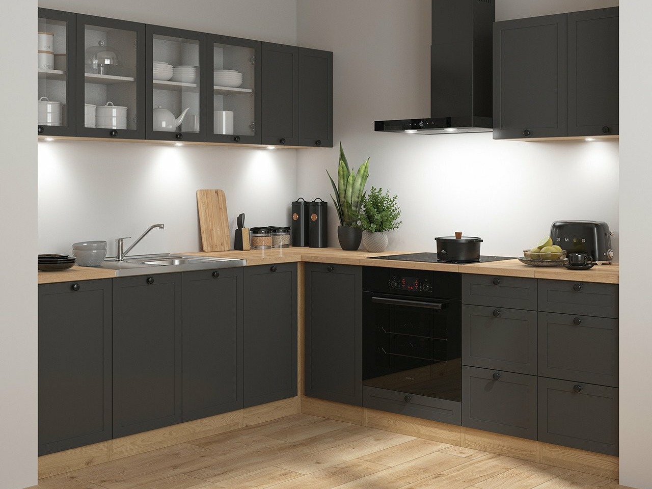 Collection de cuisine Classic Grey Oak