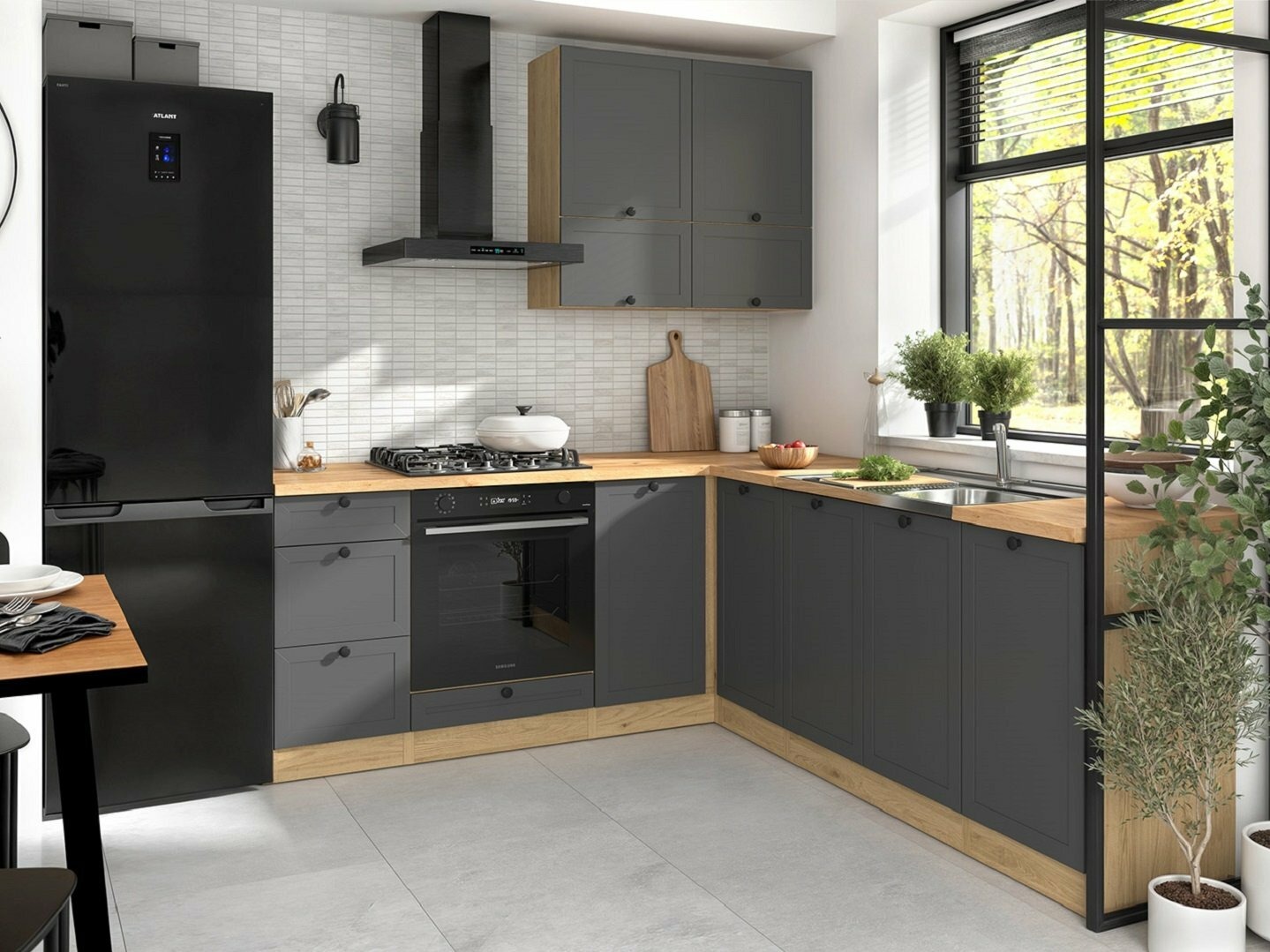 Collection de cuisine Classic Grey Oak