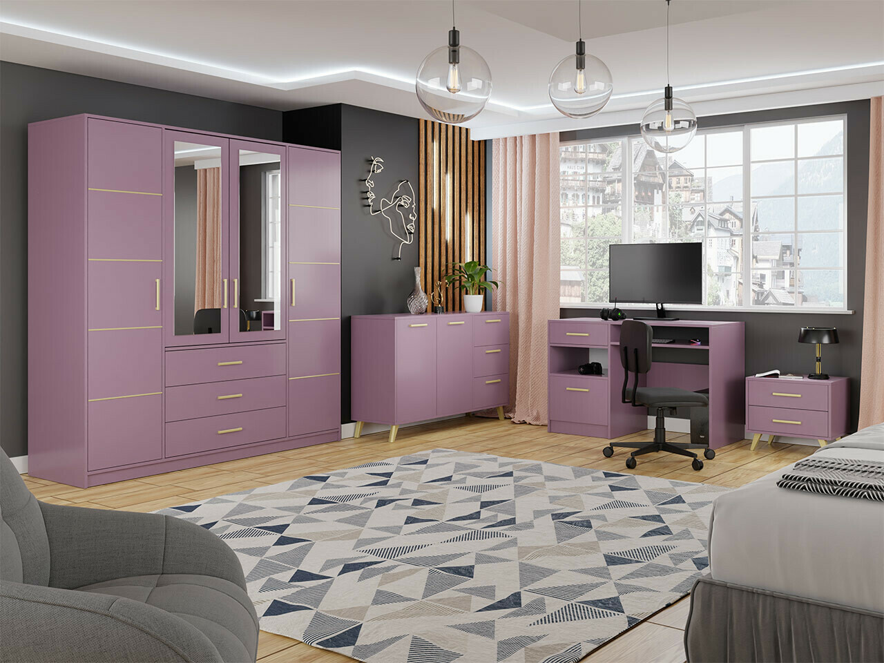 Collection de meubles Rosa