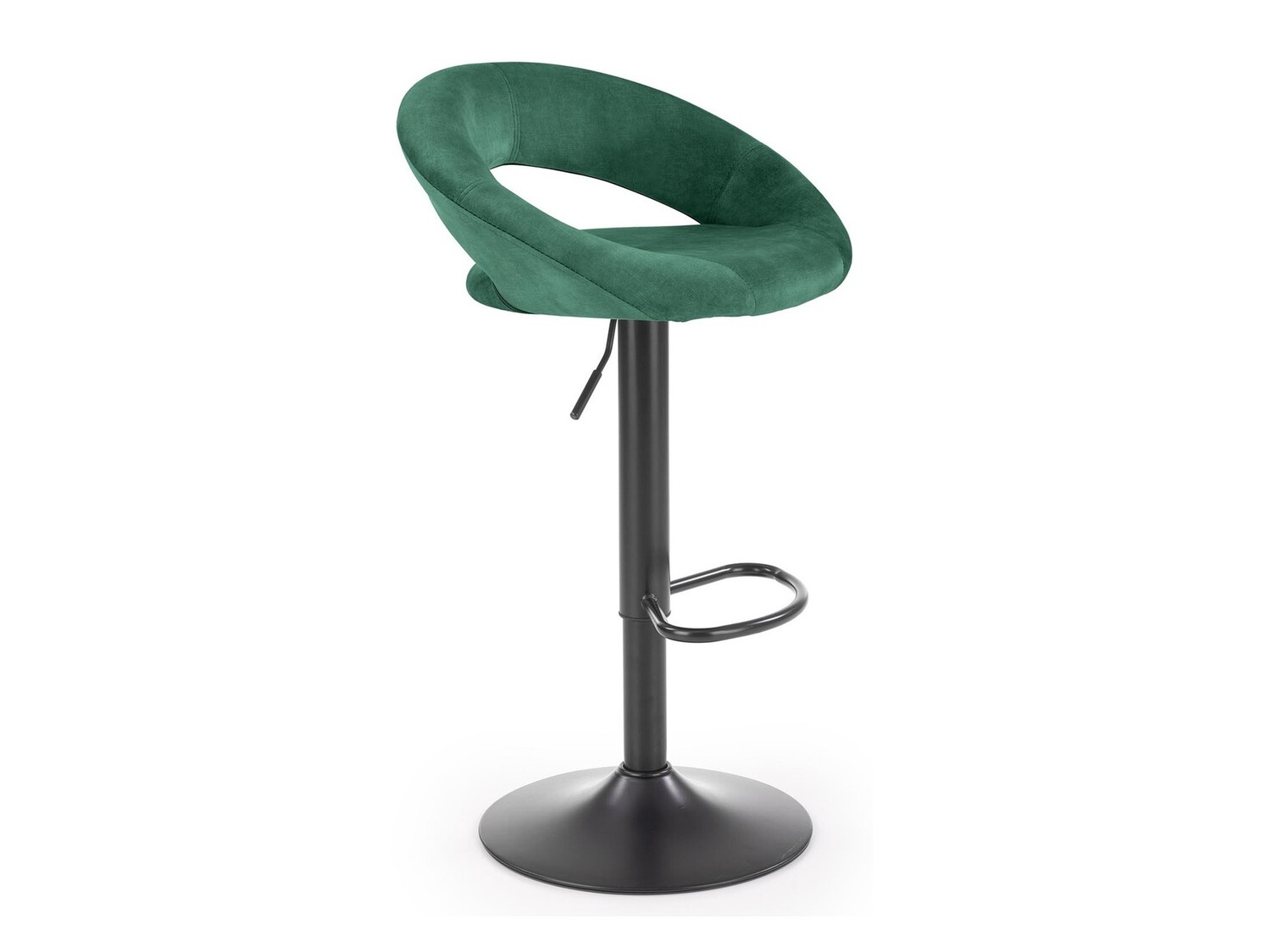Chaise de bar mi-hauteur Houston 994 (Vert foncé)