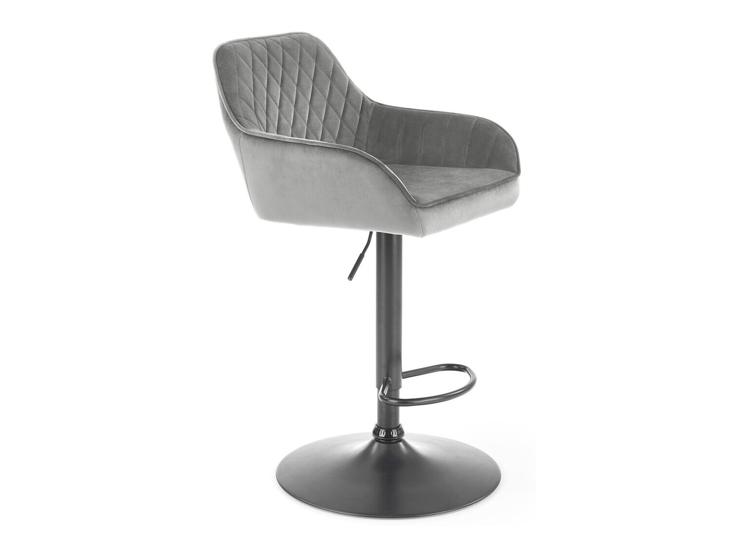 Chaise de bar mi-hauteur Houston 972 (Gris)
