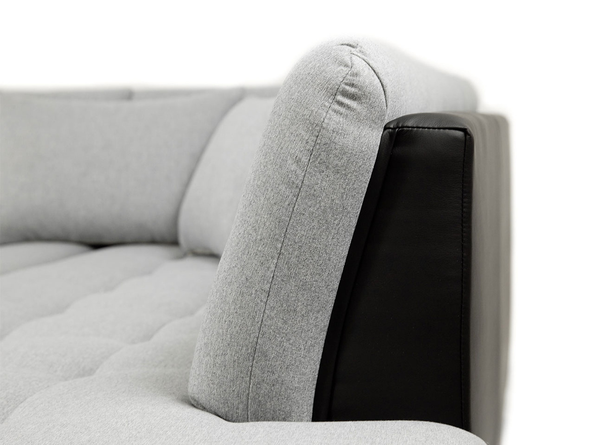 Canapé d'angle Comfivo 150 (Soft 017 + Kronos 22 + Kronos 02)