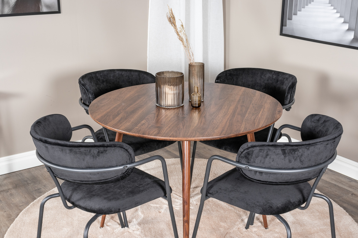 Table Dallas 125 (Noix)