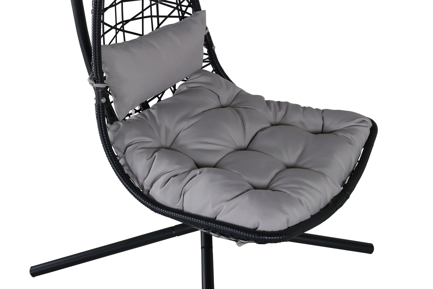 Chaise suspendu Dallas 519 (Noir)