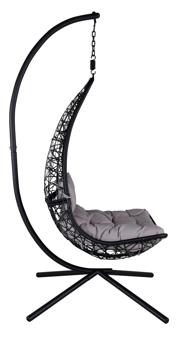 Chaise suspendu Dallas 519 (Noir)