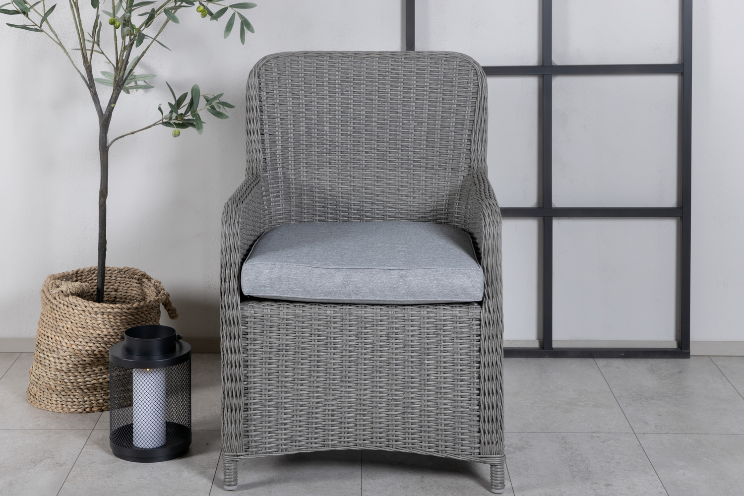 Fauteuil de jardin Dallas 680 (Gris)