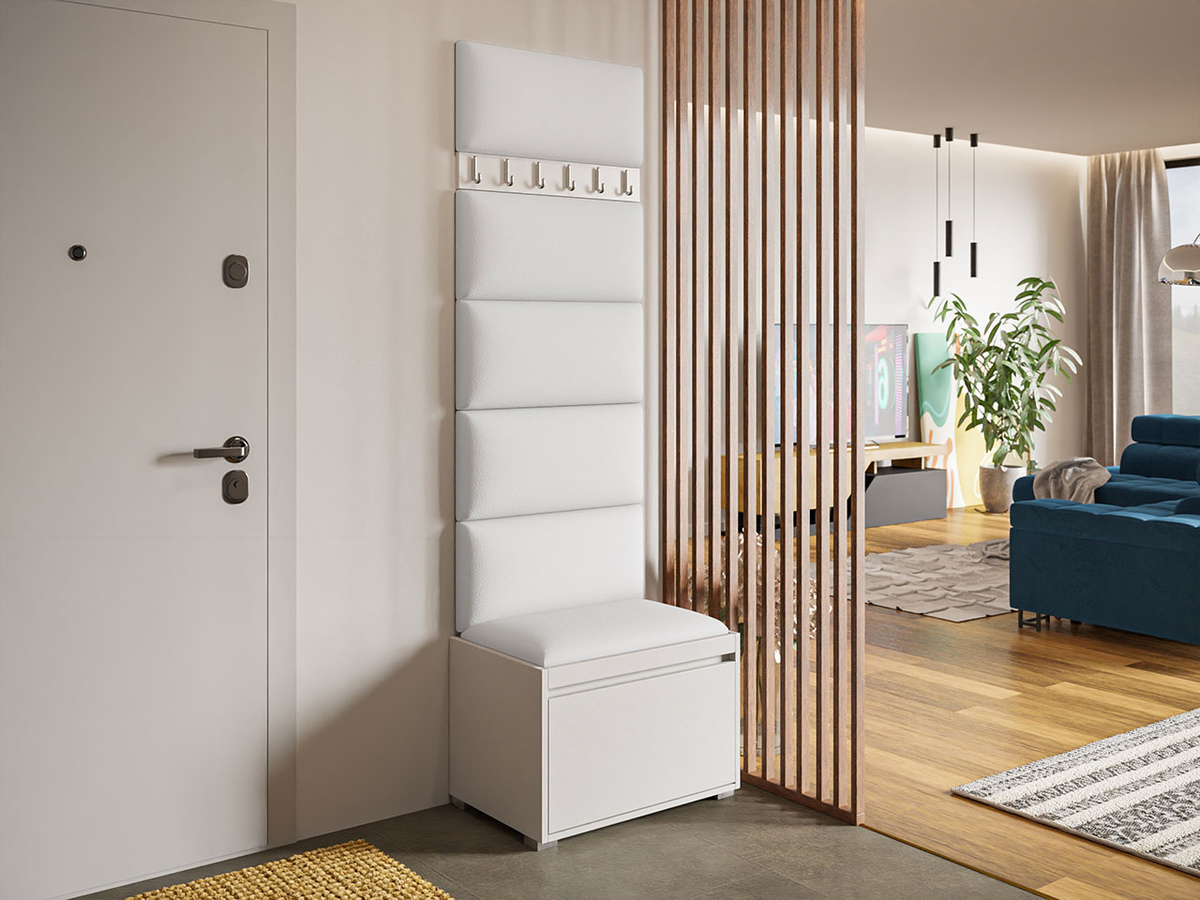 Meuble d'entrée Comfivo Pinus V (Blanc + Soft 017)