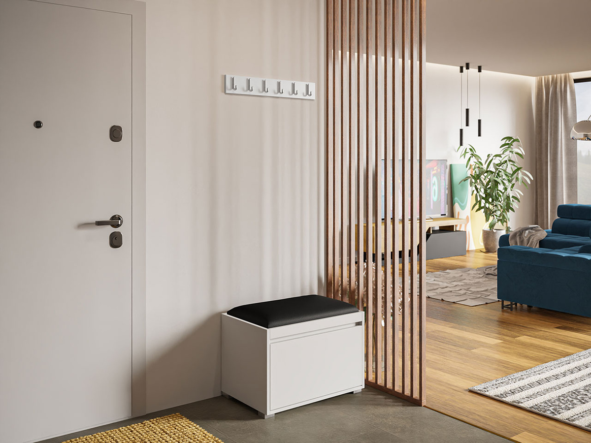 Ensemble de meubles d’entrée Comfivo Pinus VIII (Blanc + Soft 011)