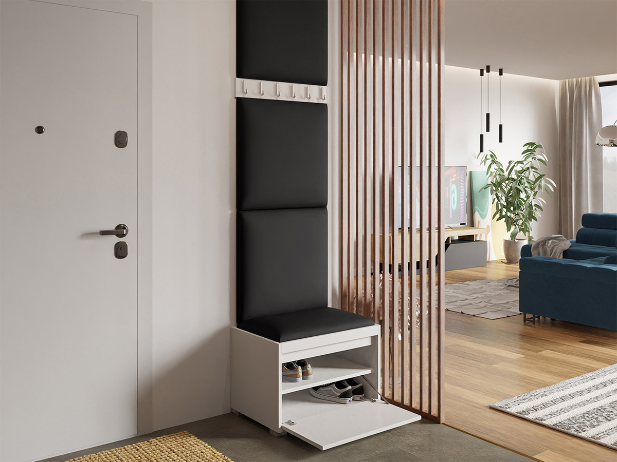 Meuble d'entrée Comfivo Pinus IX (Blanc + Soft 011)