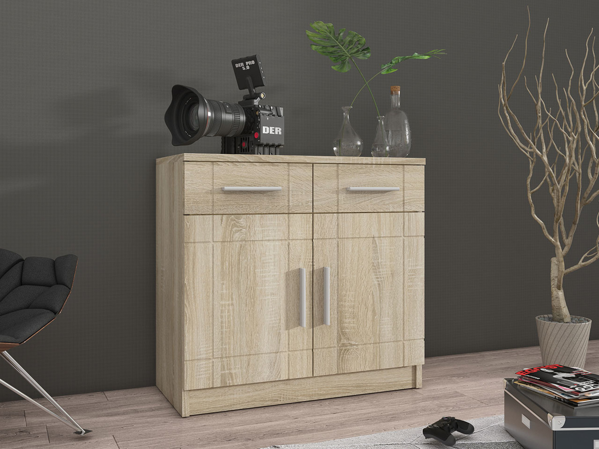 Commode Bacces (Sonoma chêne)