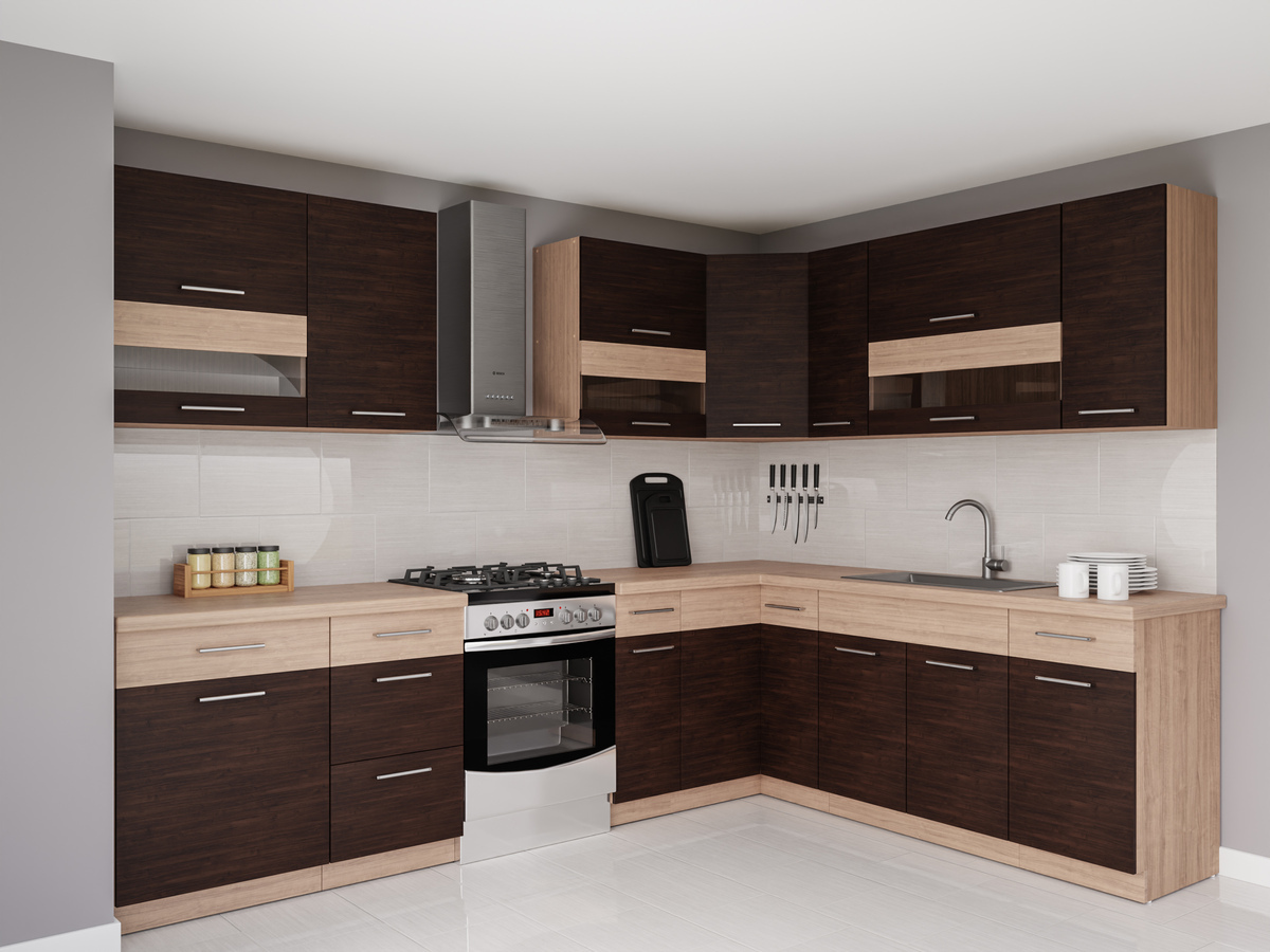 Cuisine complète modulaire Mode Dark 130