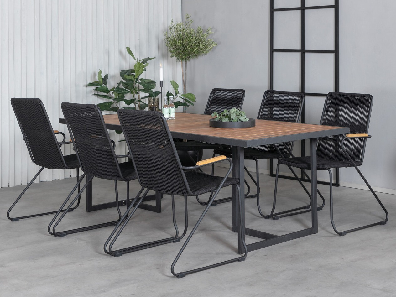 Ensemble table et chaises Dallas 2913