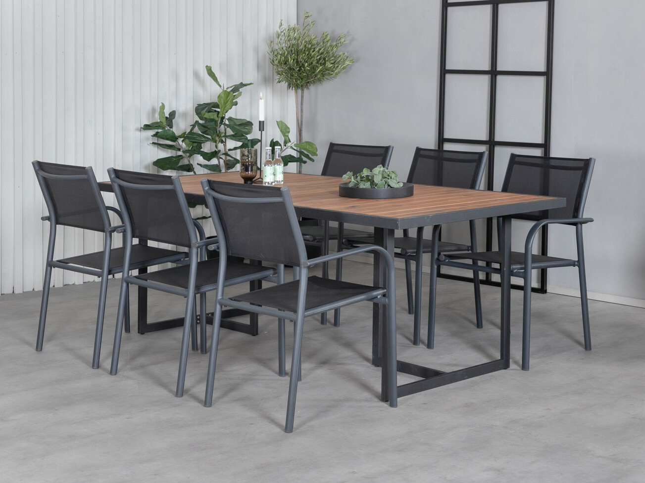 Ensemble table et chaises Dallas 2916