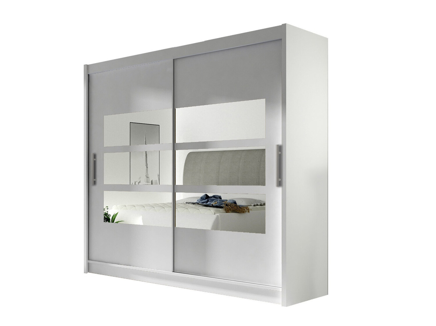 Armoire Closico Pallor III (Blanc)