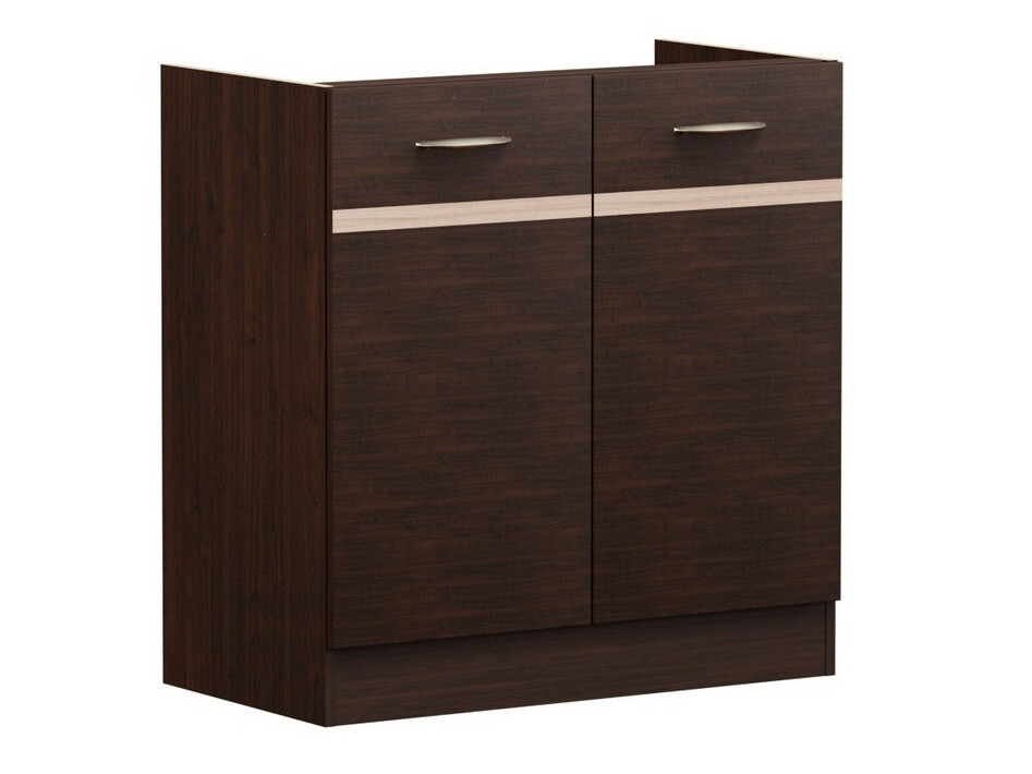 Armoire modulaire pour évier avec portes Eli Dark 107