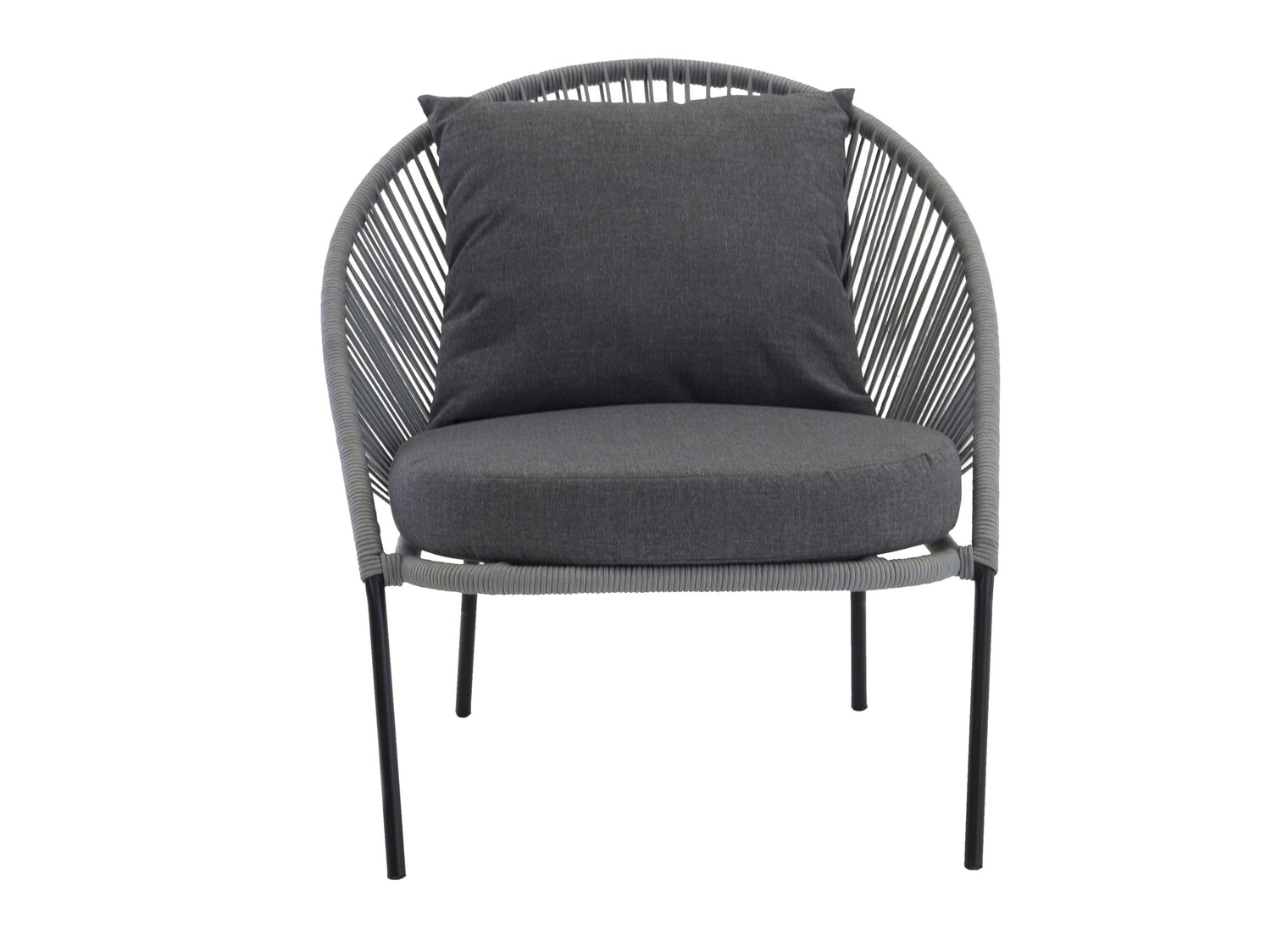 Fauteuil de jardin Dallas 1079 (Gris)