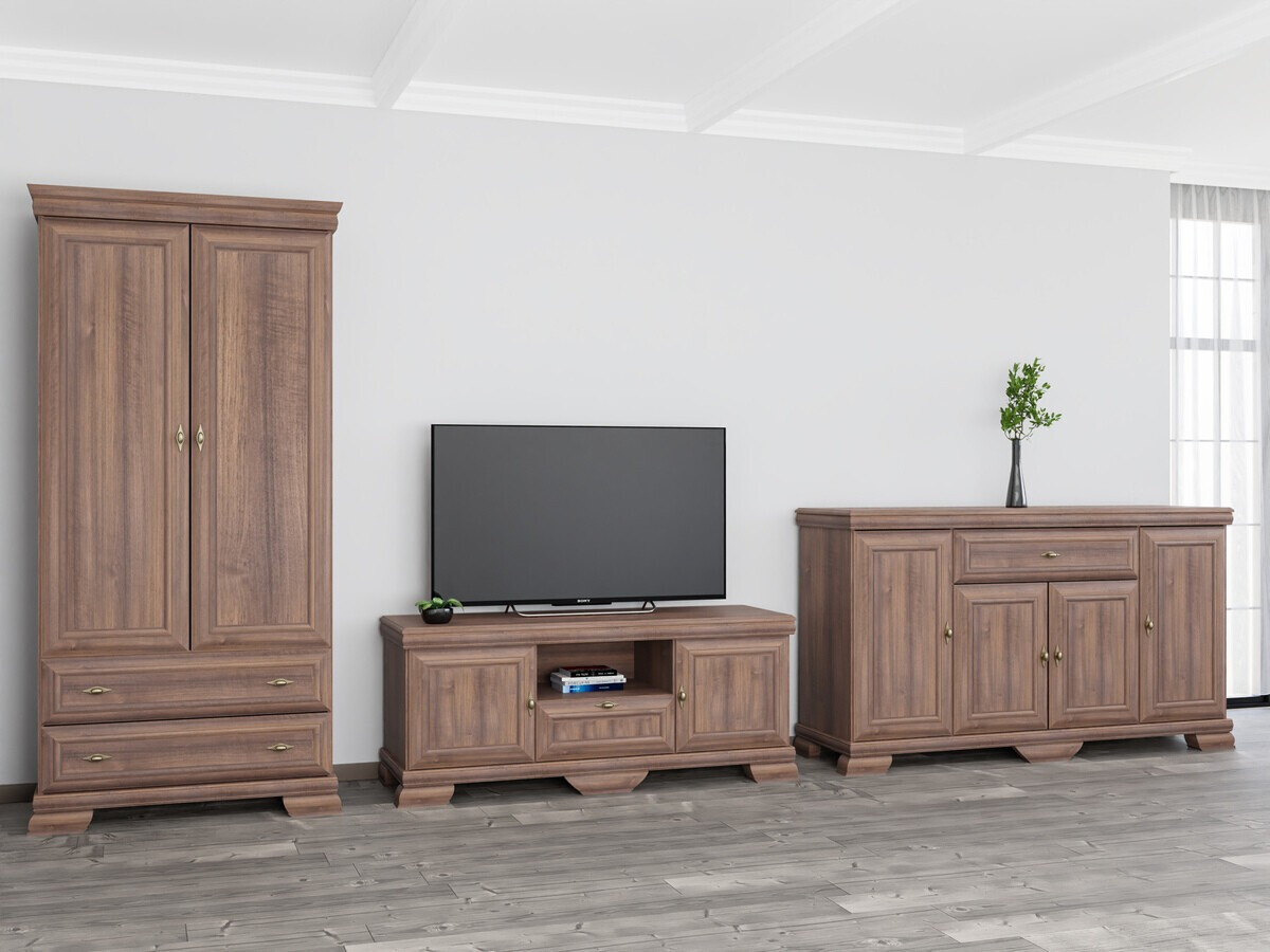 Ensemble de salon Salmeru 107 (Samoa King Noix)