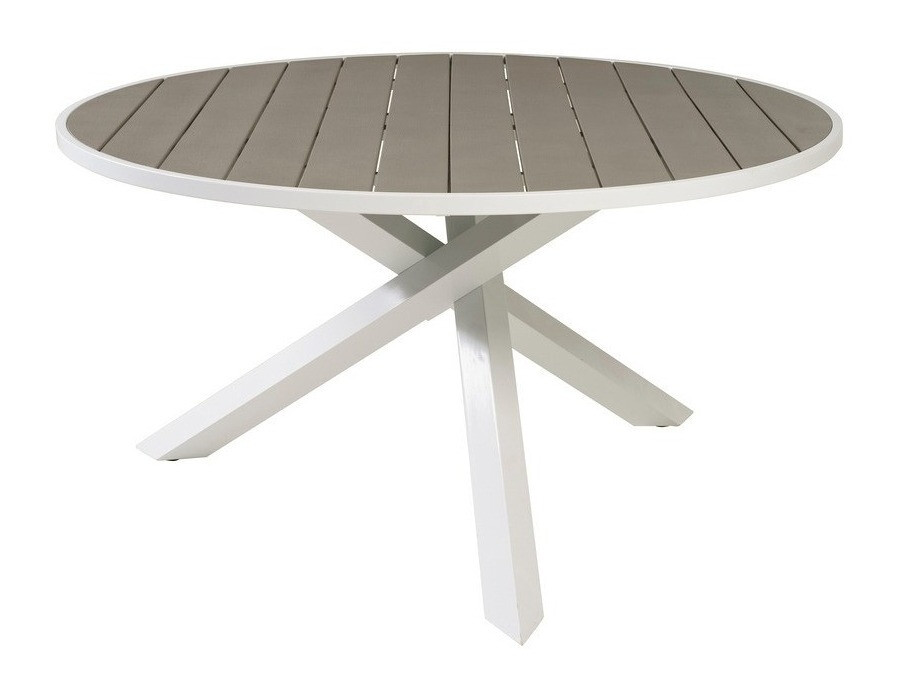 Table de jardin Dallas 2153 (Gris + Blanc)