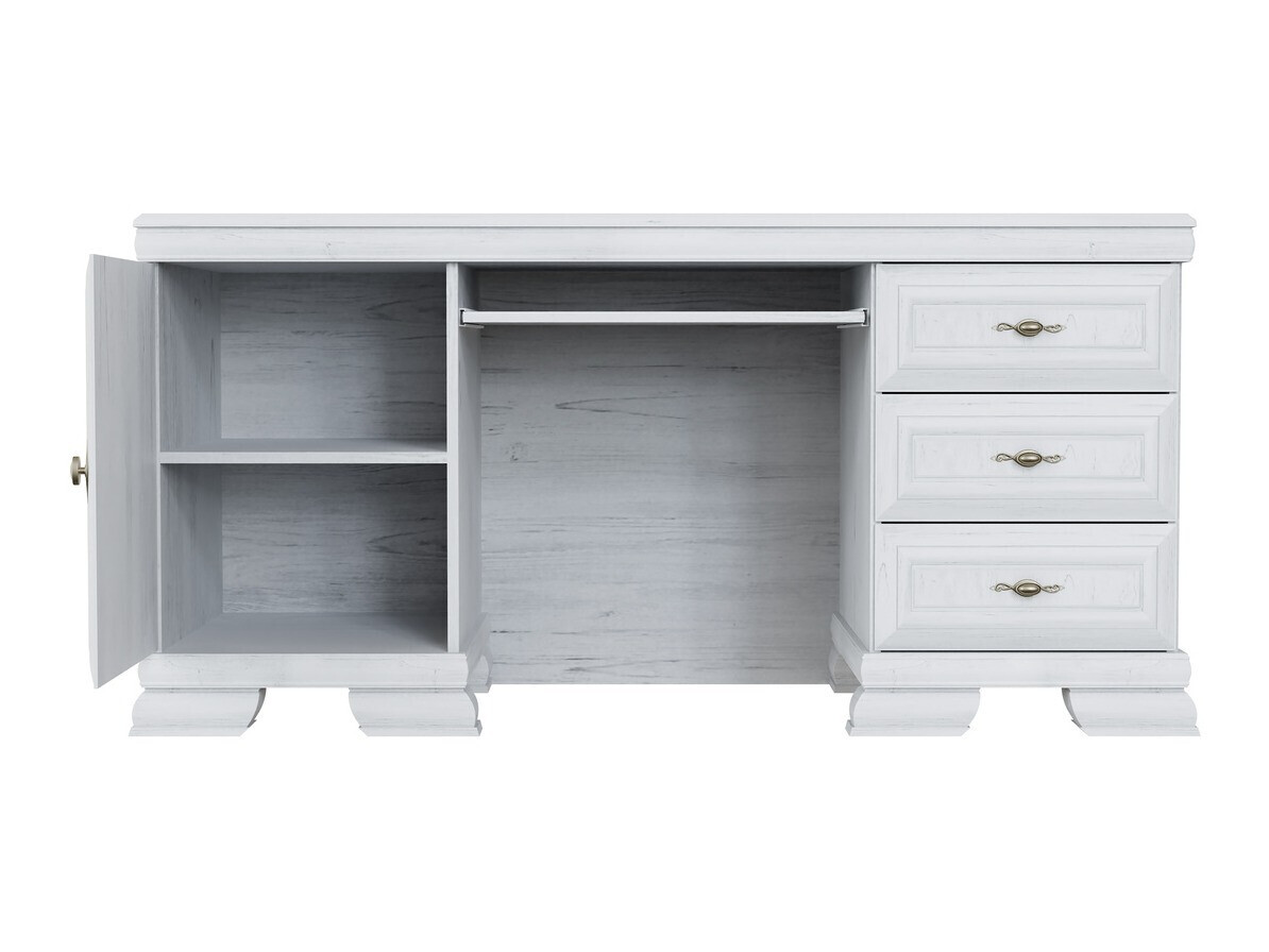 Ensemble de bureau à domicile Salmeru 123 (Pin Anderson)