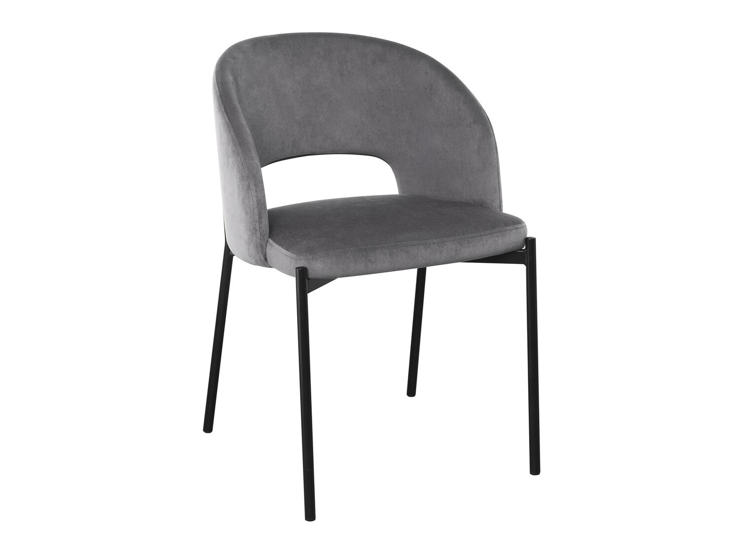 Chaise Houston 1157 (Gris + Noir)