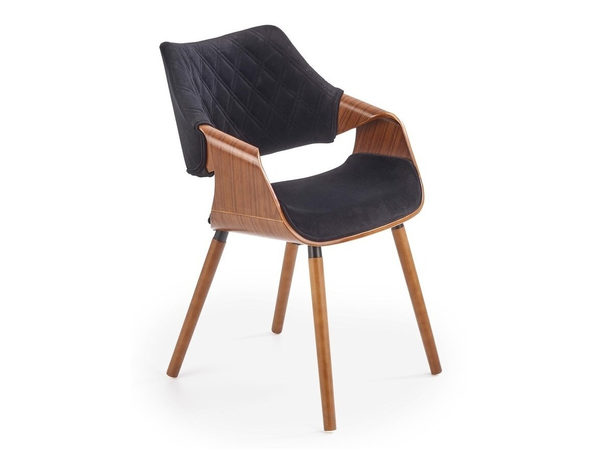 Chaise Houston 720 (Noyer + Noir)
