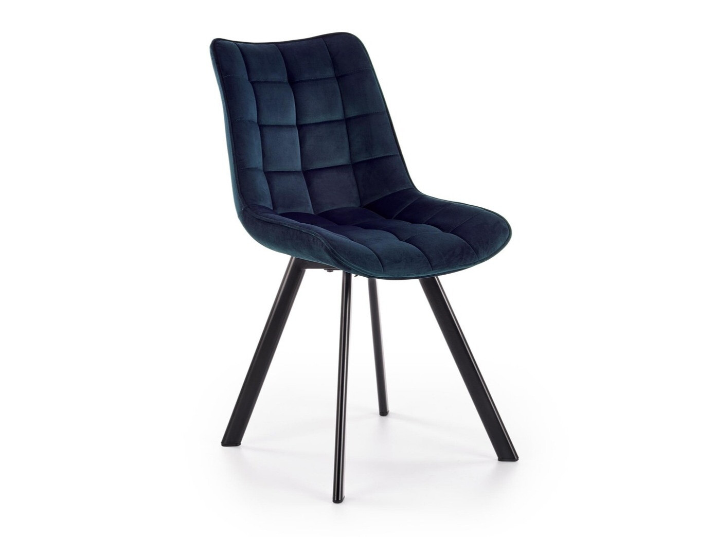Chaise Houston 739 (Bleu foncé + Noir)
