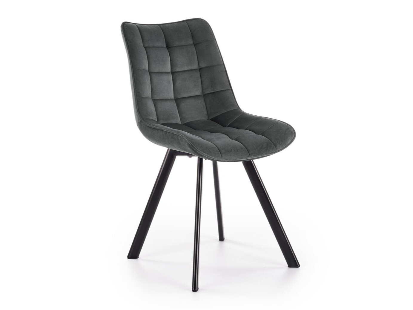 Chaise Houston 739 (Gris foncé + Noir)