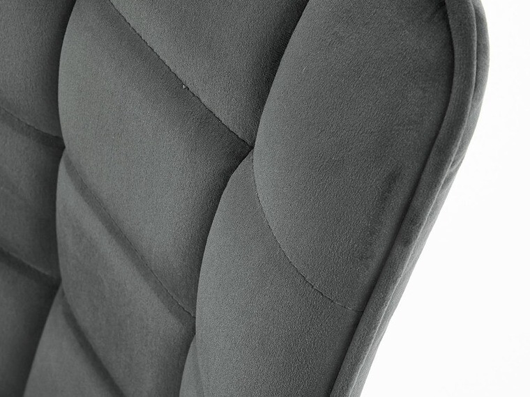 Chaise Houston 739 (Gris foncé + Noir)