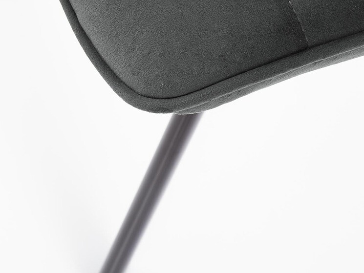 Chaise Houston 739 (Gris foncé + Noir)