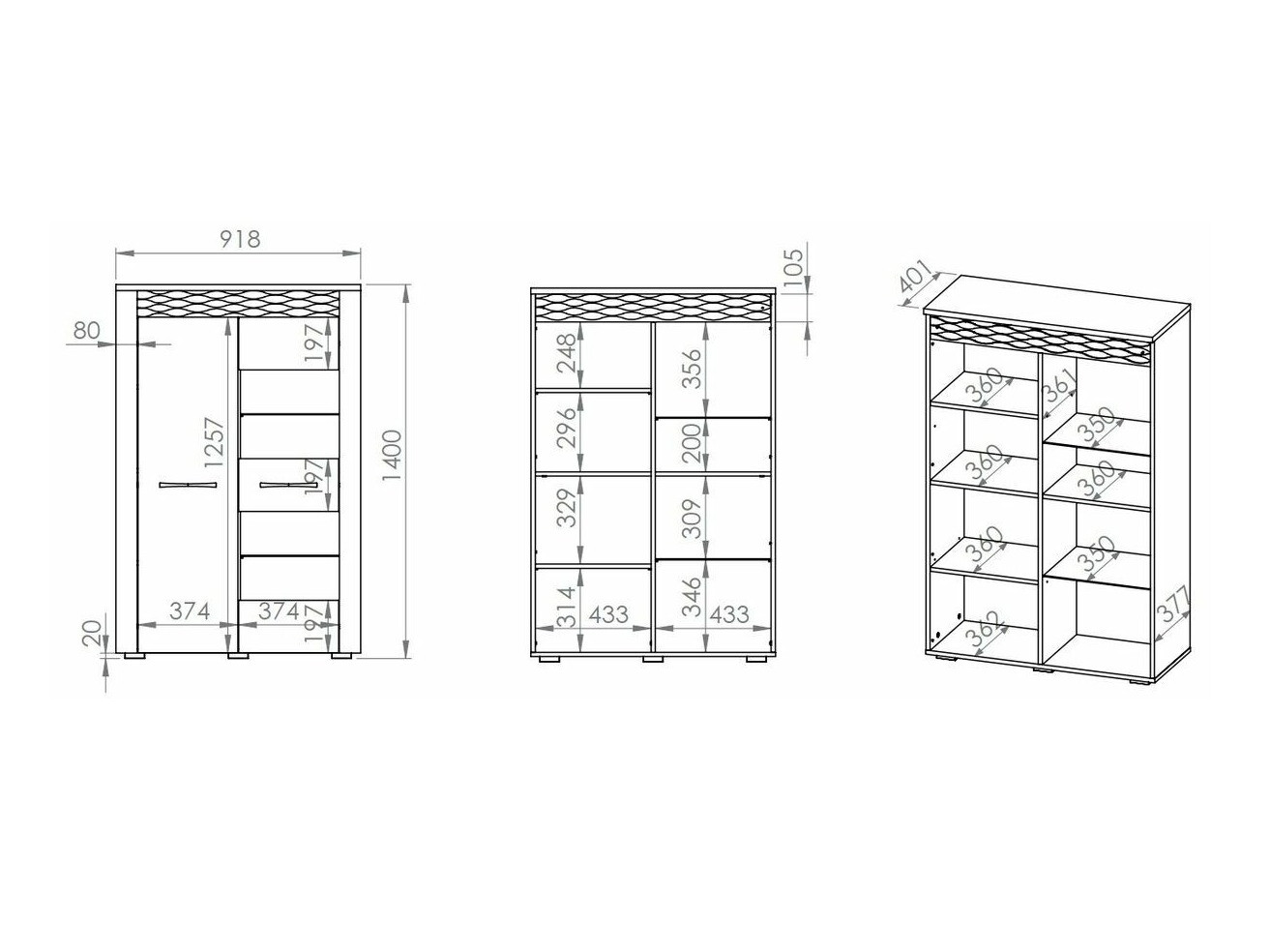 Étagère Noleliu 100
