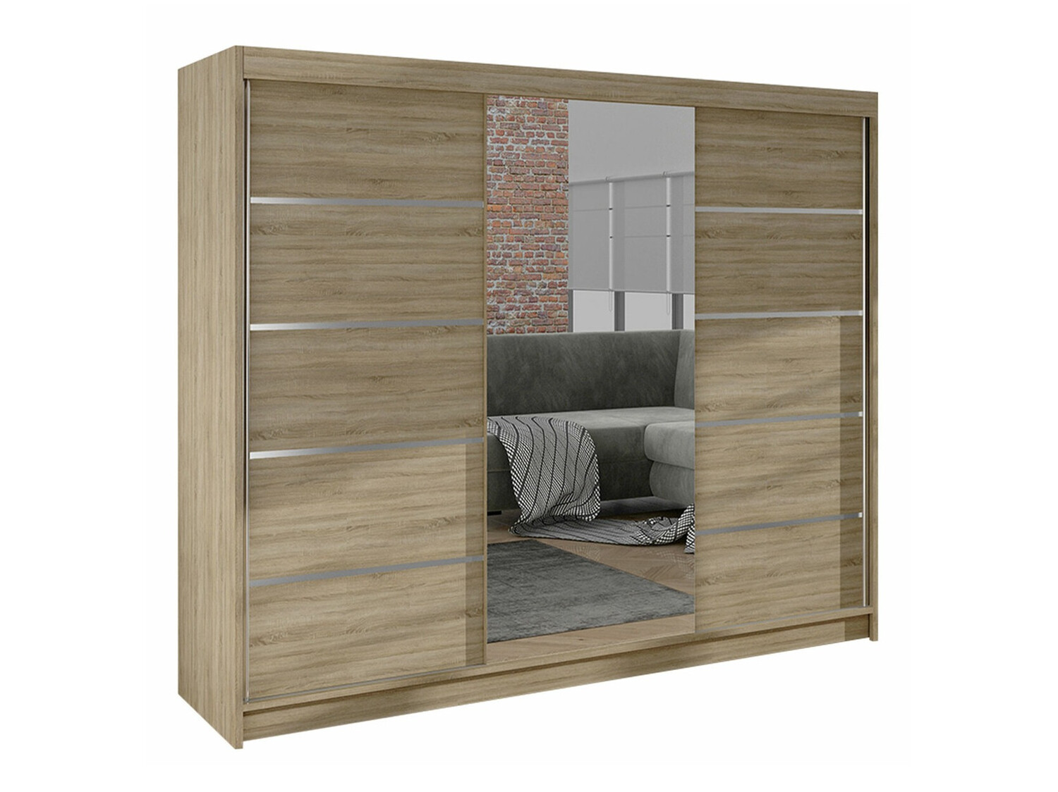 Armoire Closico Durion IV (Sonoma chêne)