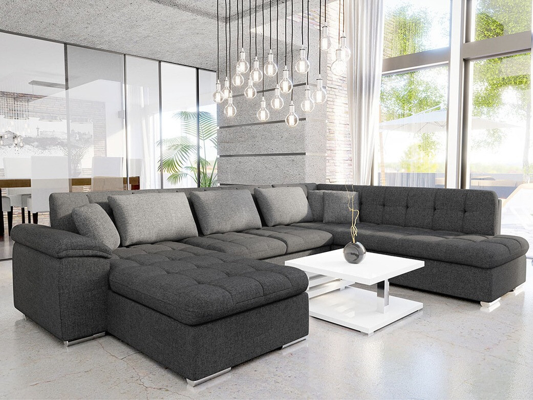 Canapé d'angle Comfivo Gemma IV (Lux 06 + Lux 06 + Lux 05)