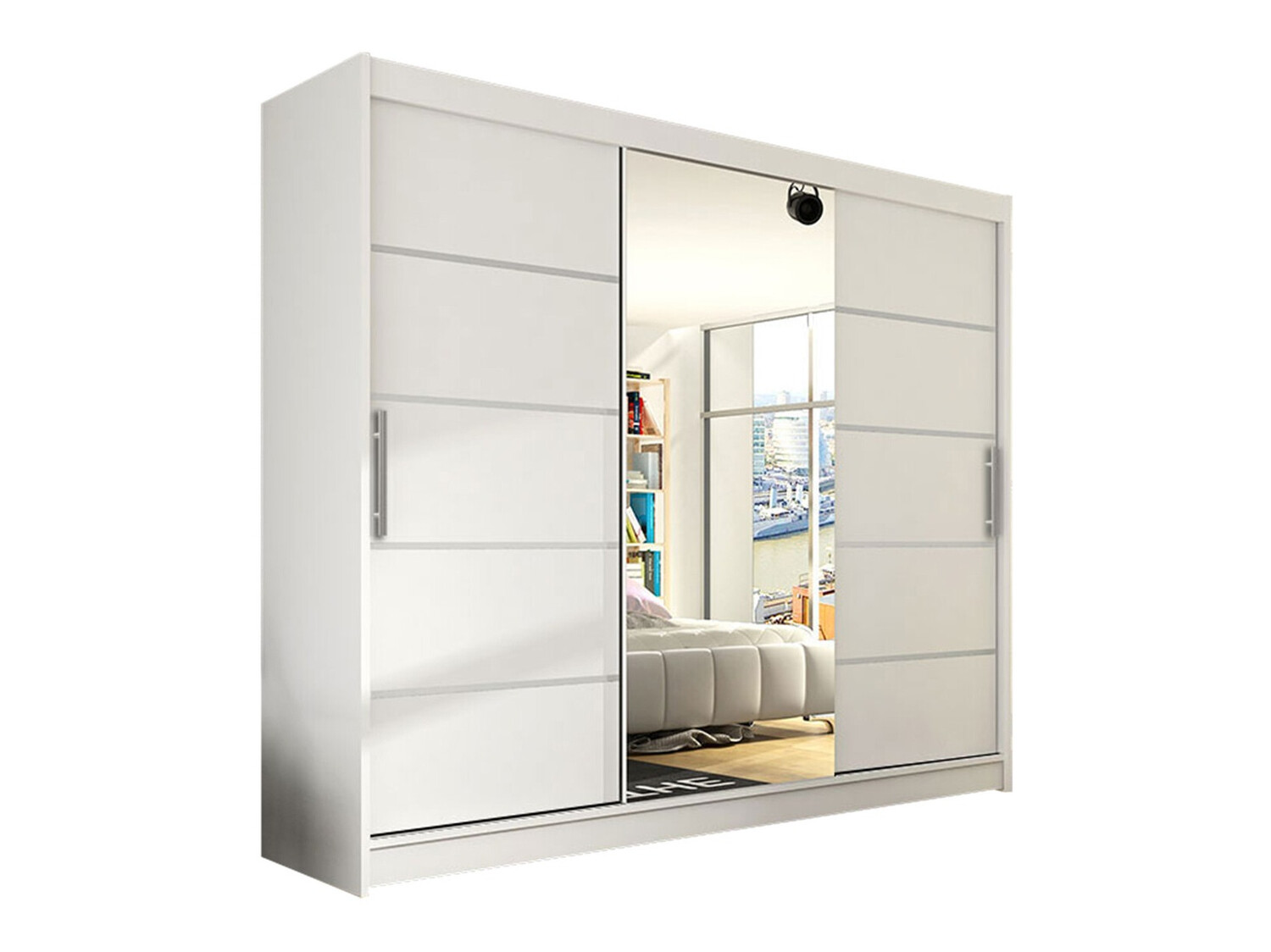 Armoire Closico Ordo VI (Blanc)