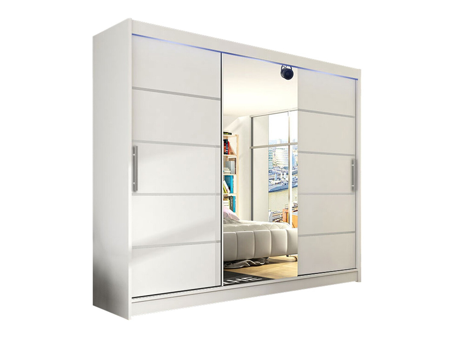 Armoire Closico Ordo VI (Blanc)