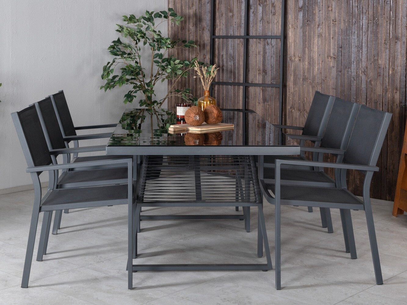 Ensemble table et chaises Dallas 1043