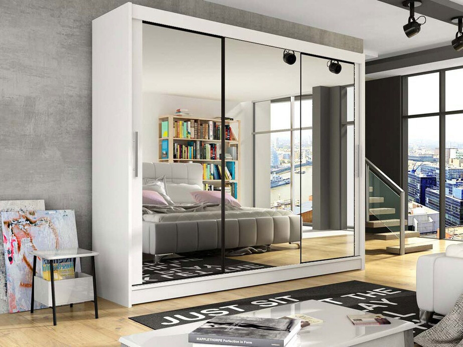 Armoire Closico Ordo III (Blanc)