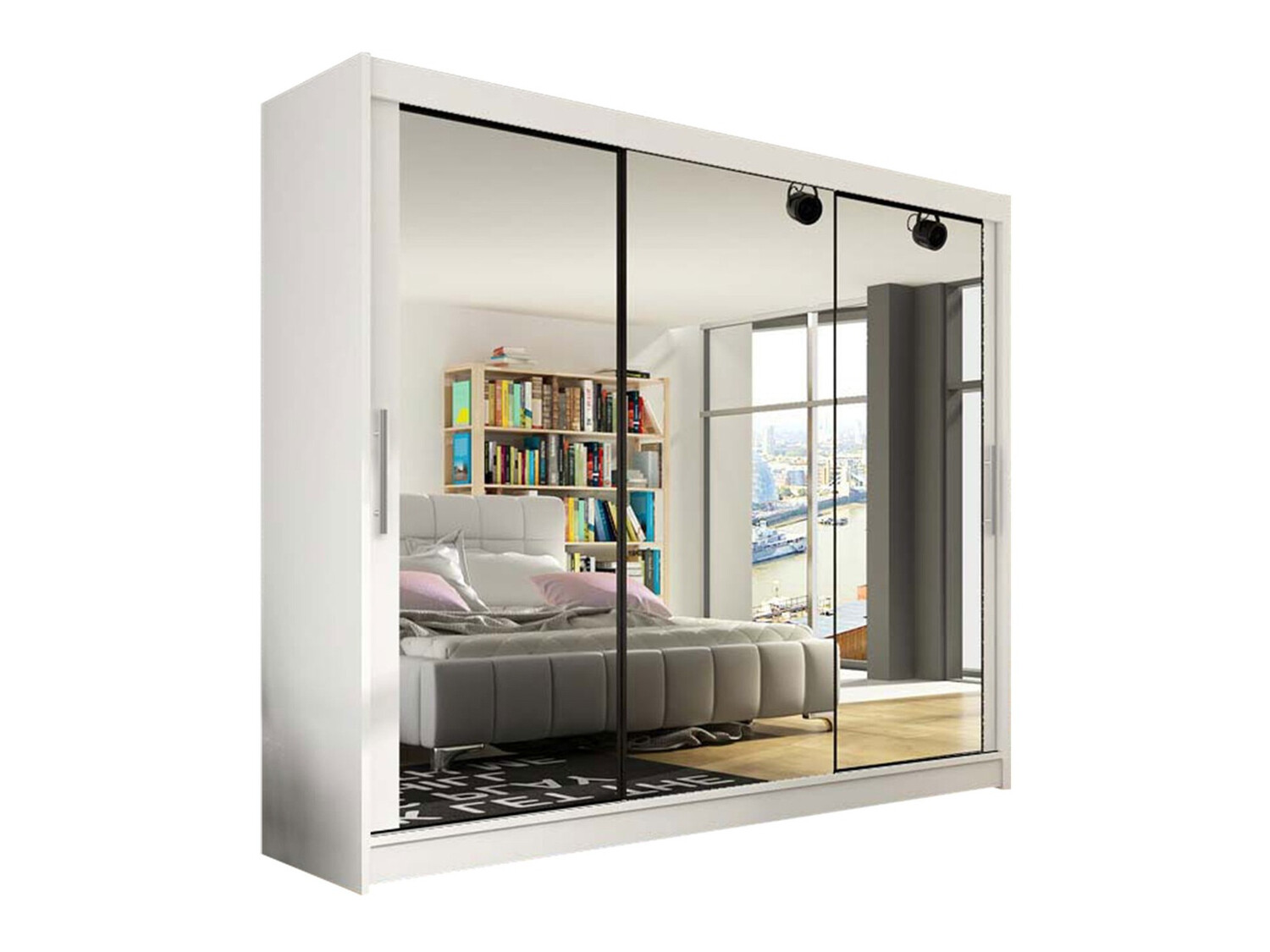 Armoire Closico Ordo III (Blanc)