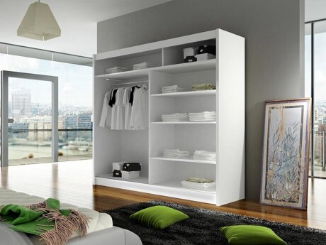 Armoire Closico 123 (Blanc)