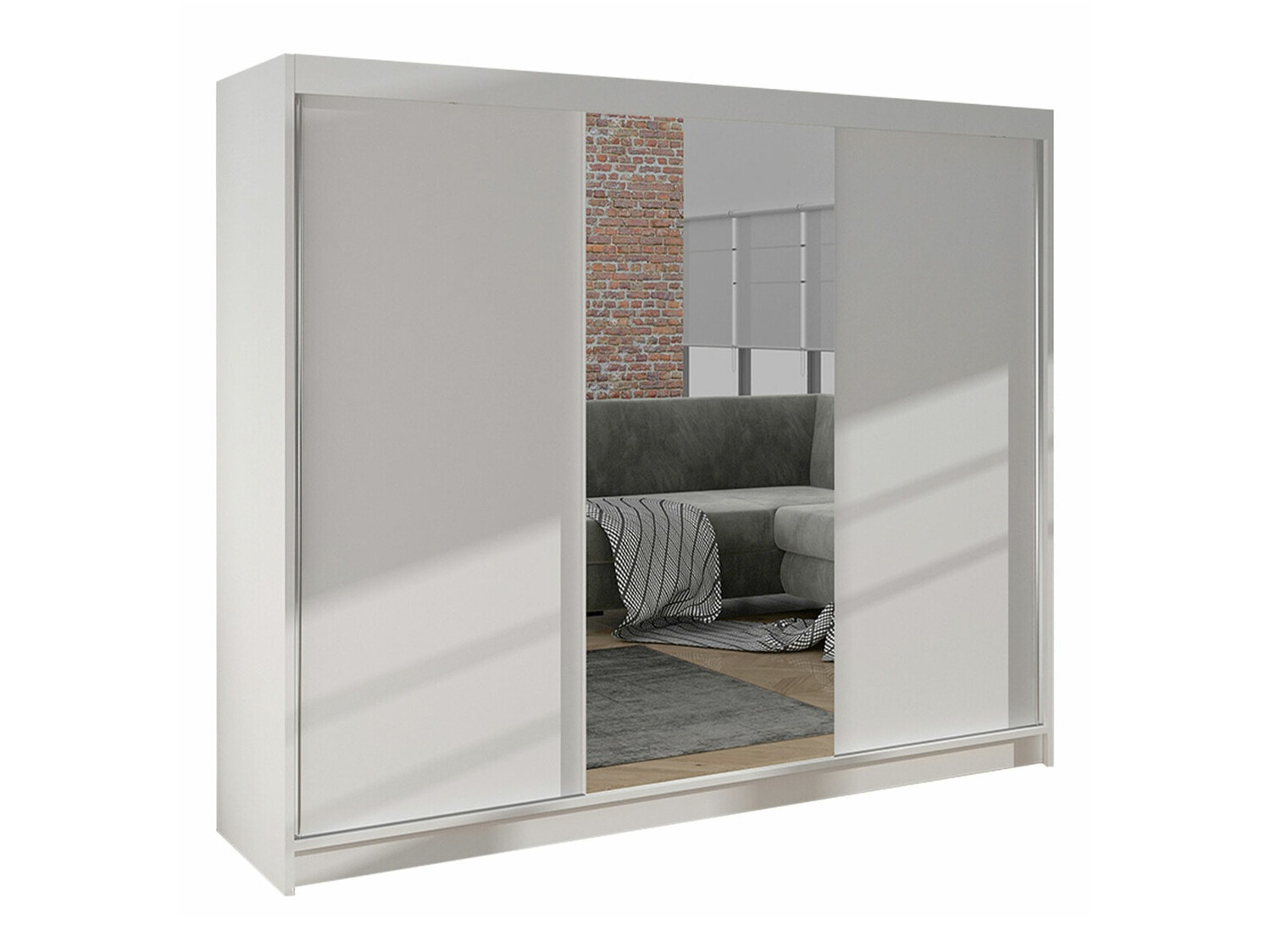 Armoire Closico Durion I (Blanc)