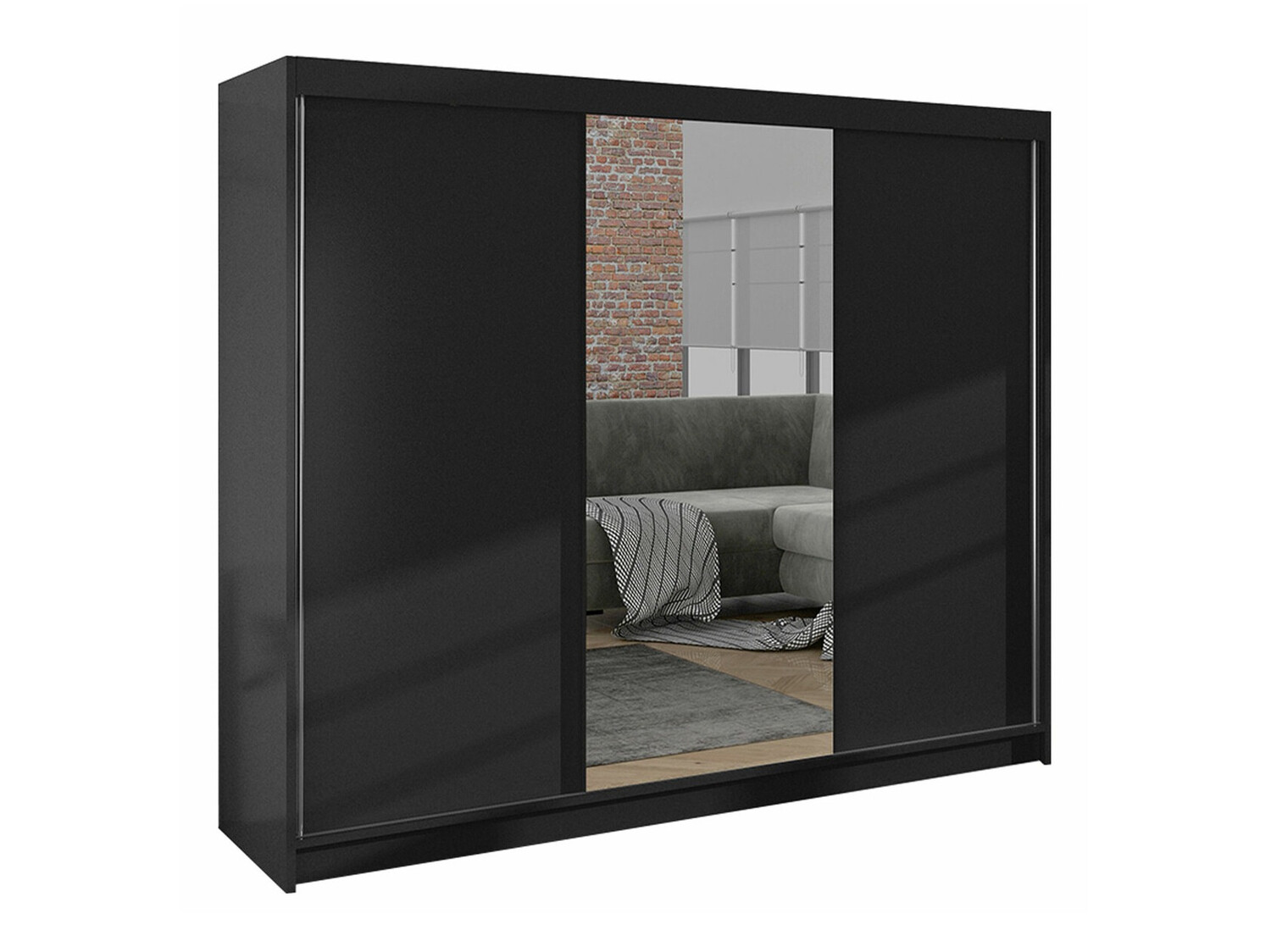 Armoire Closico Durion I (Noir)