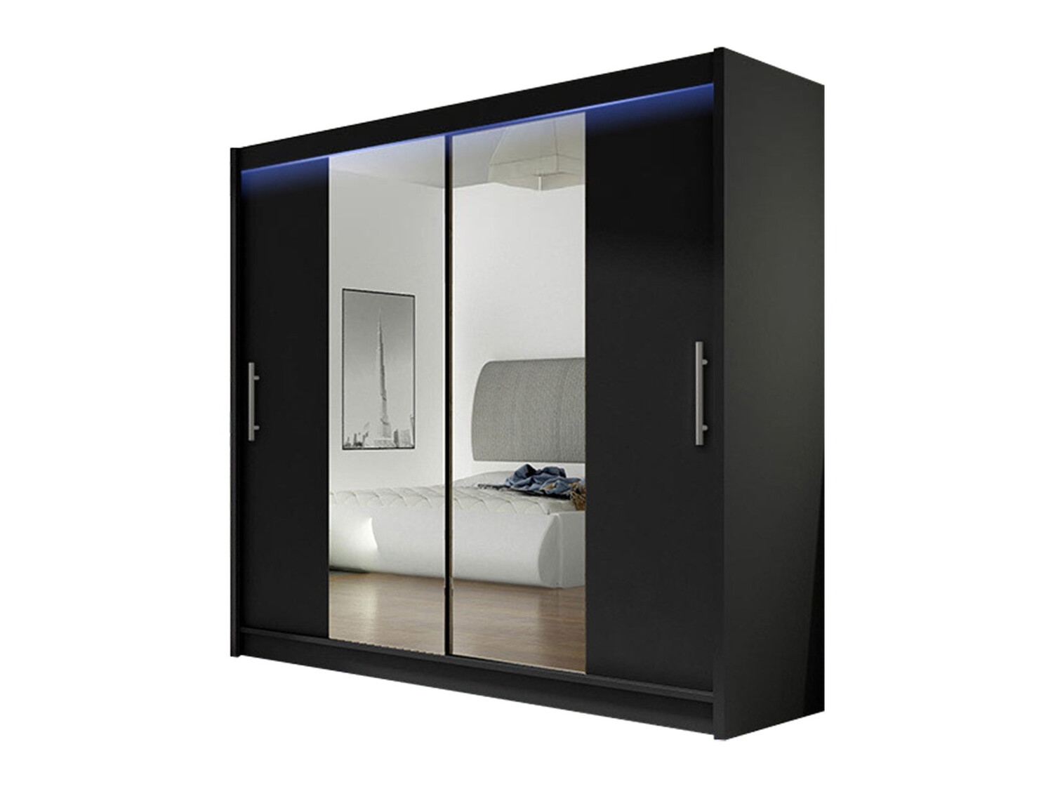 Armoire Closico Pallor II (Noir)