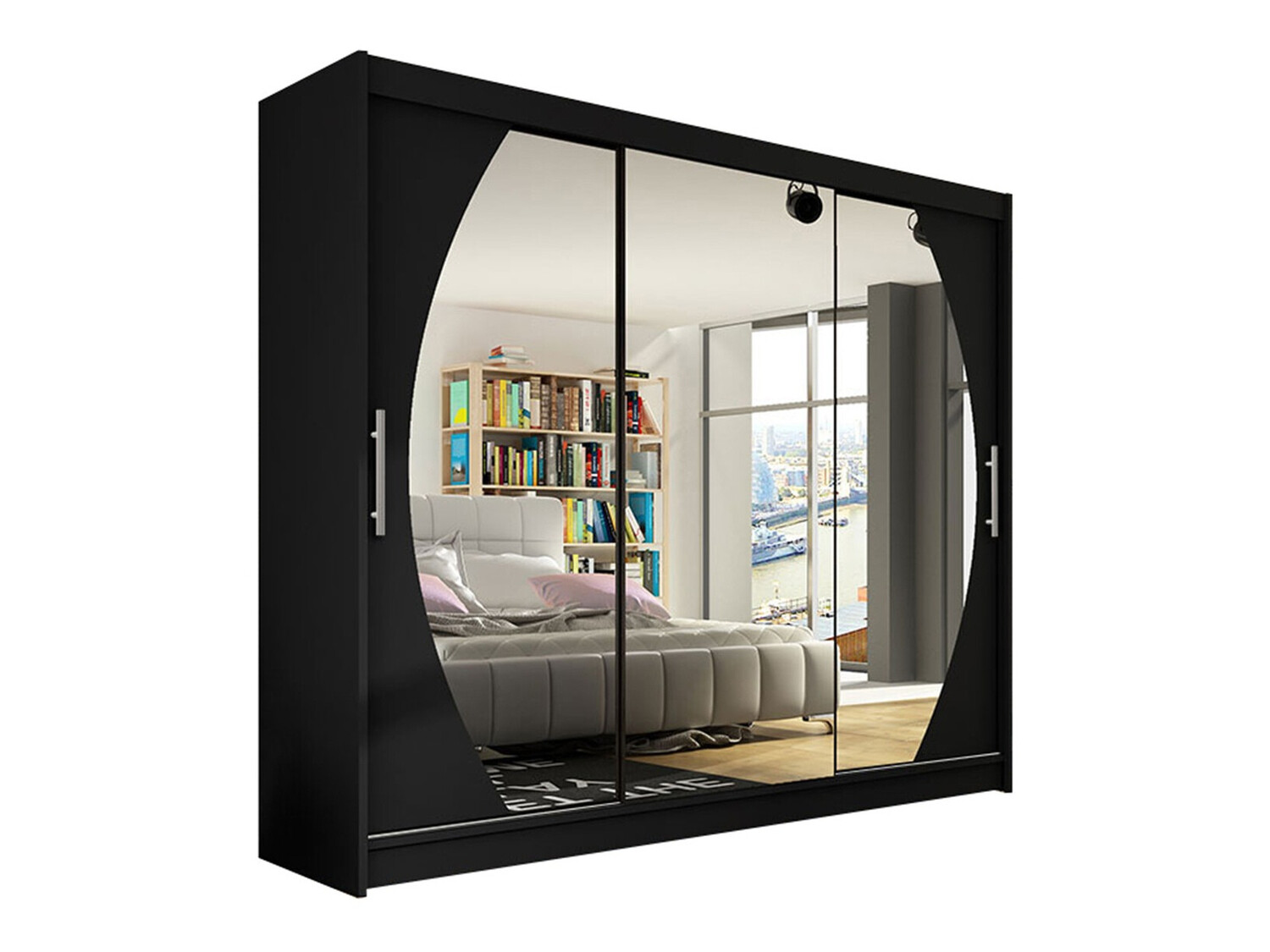 Armoire Closico Ordo V (Noir)