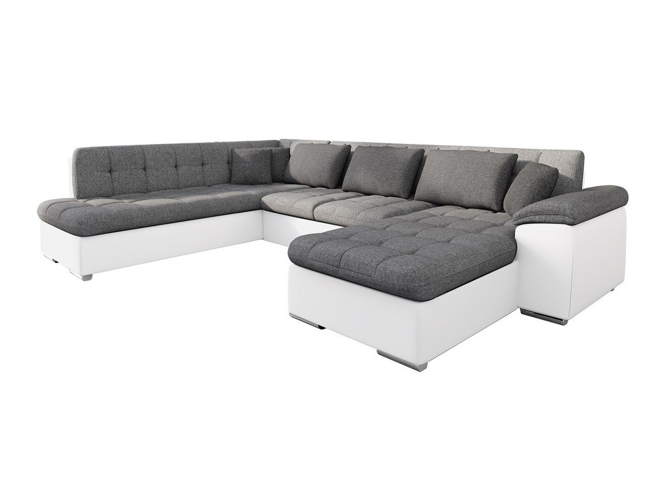 Canapé d'angle Comfivo Gemma III (Soft 017 + Lux 05 + Lux 06)
