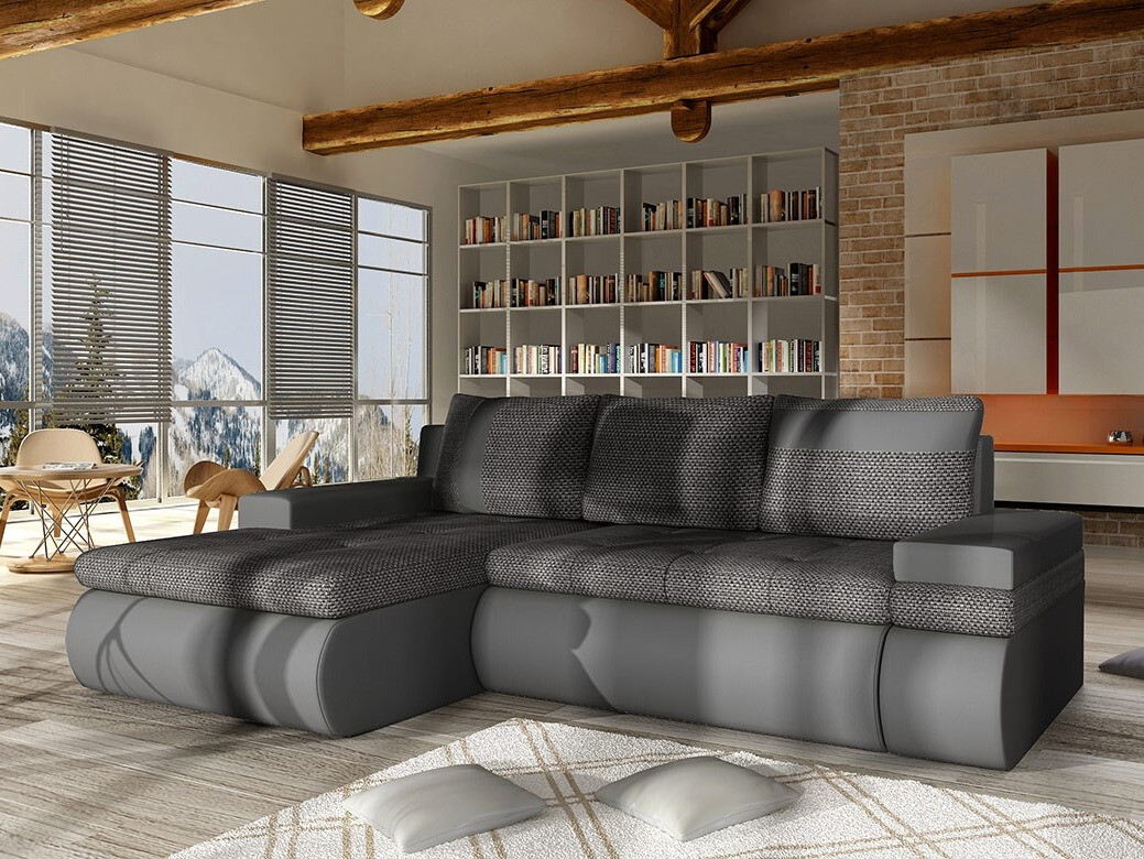 Canapé d'angle Temple 101 (Soft 029 + Majorka 03)