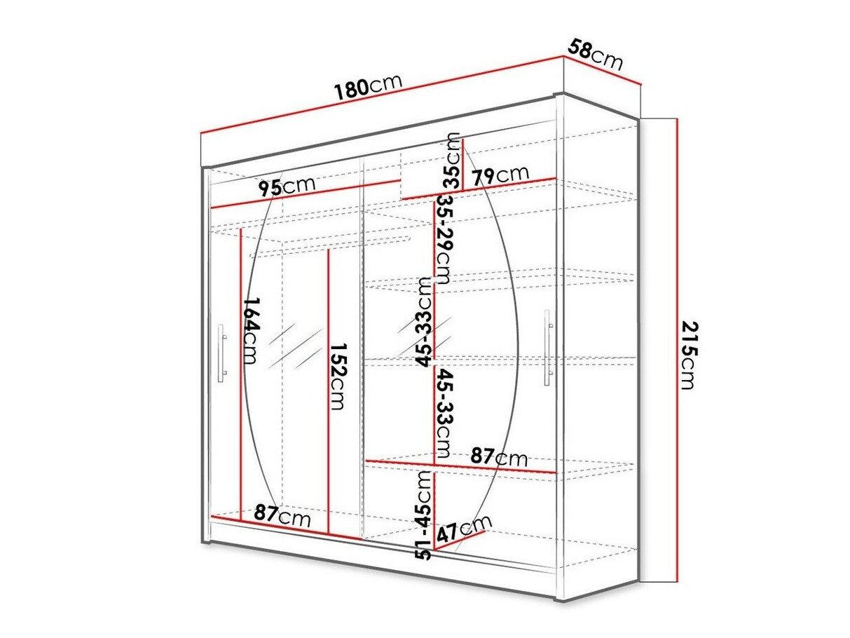 Armoire Closico Pallor IV (Blanc)