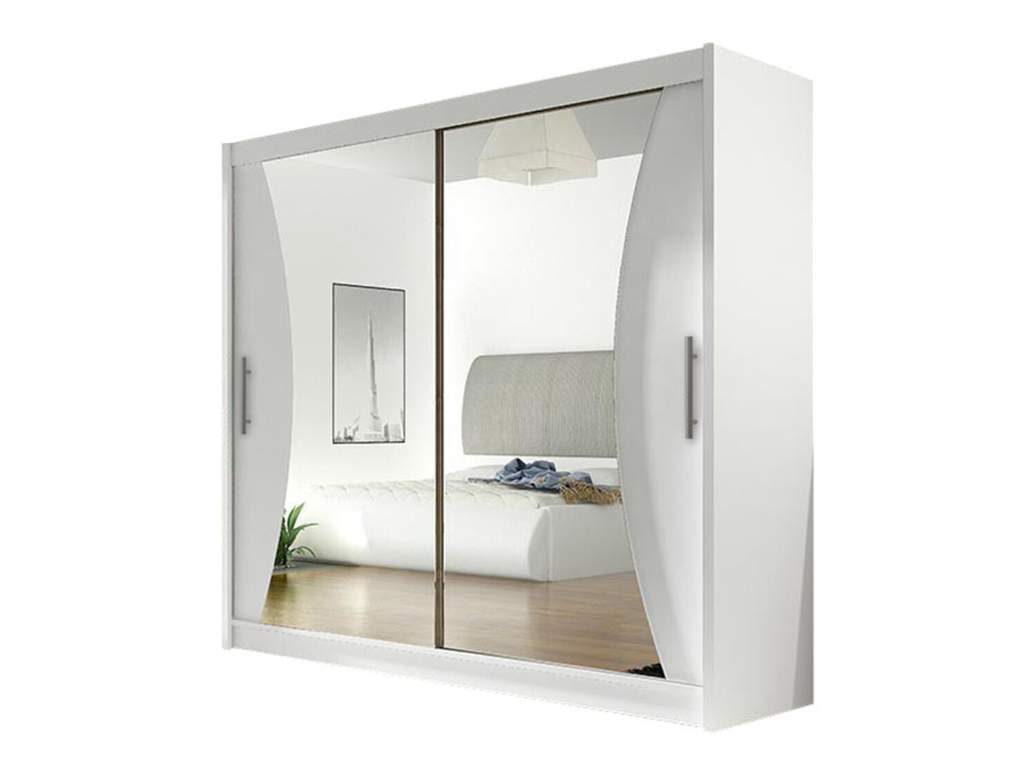 Armoire Closico Pallor V (Blanc)