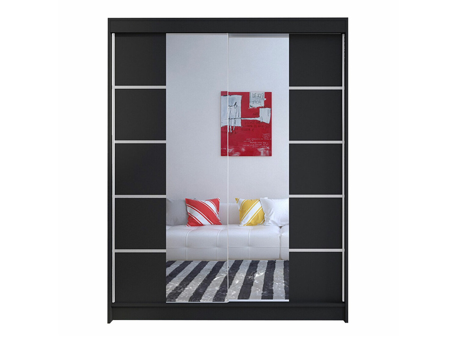 Armoire Closico Vastor V (Noir)