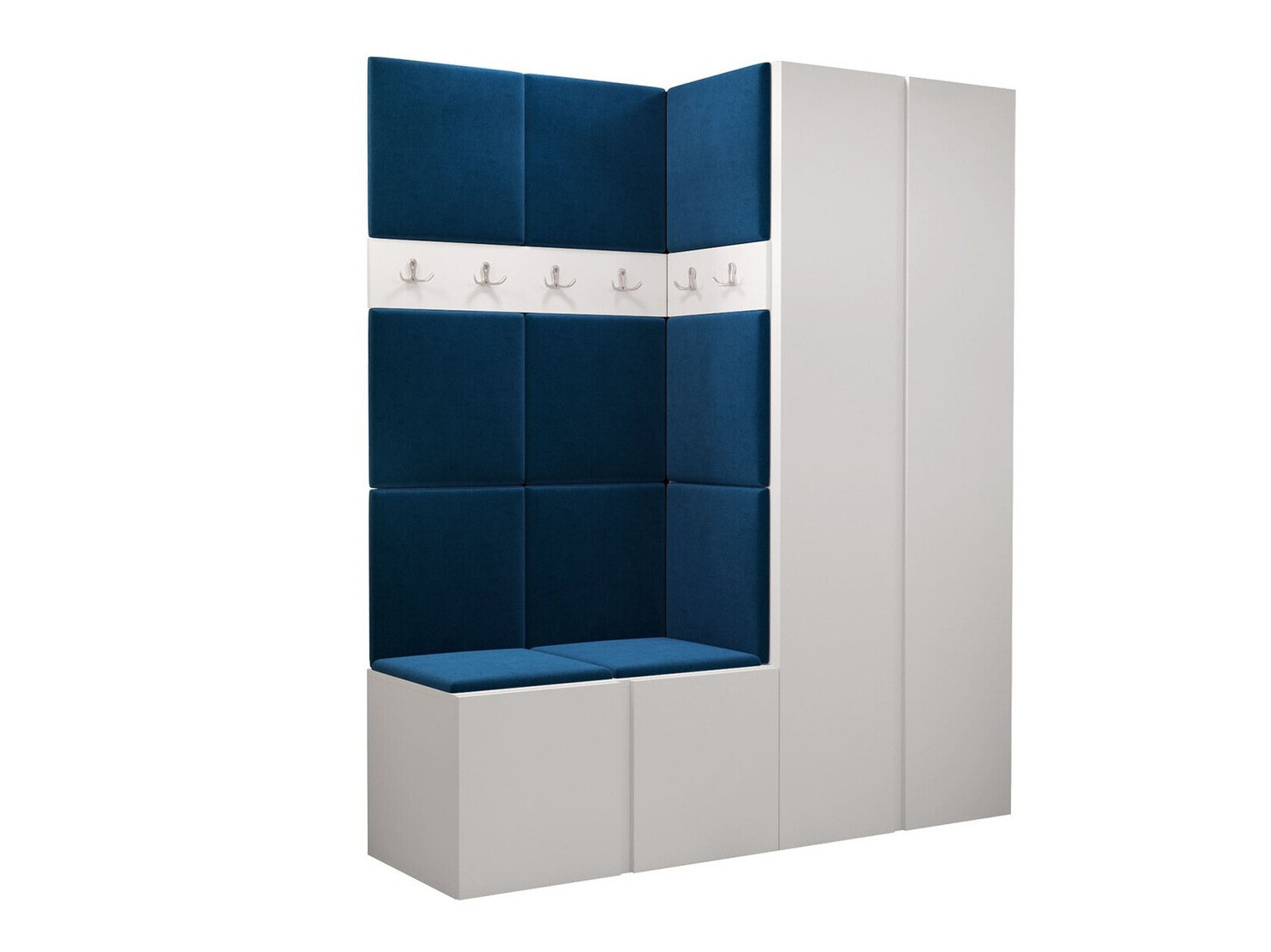 Meuble d'entrée Pinis III (Blanc)