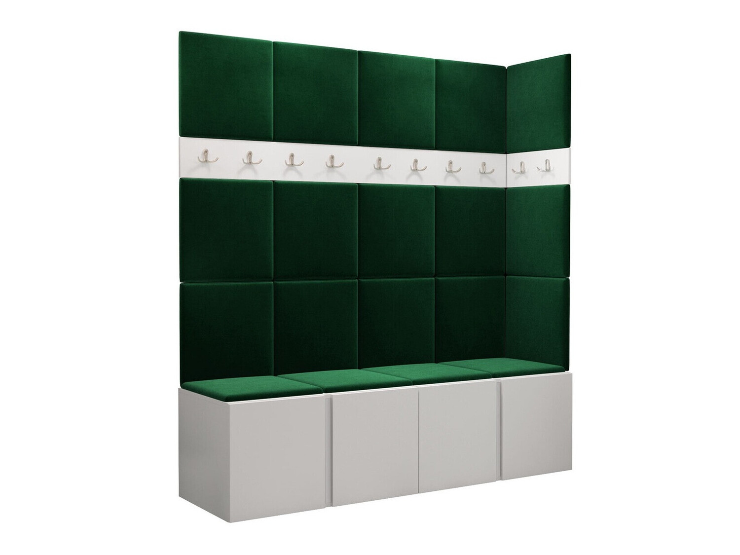 Meuble d'entrée Pinis II (Blanc)